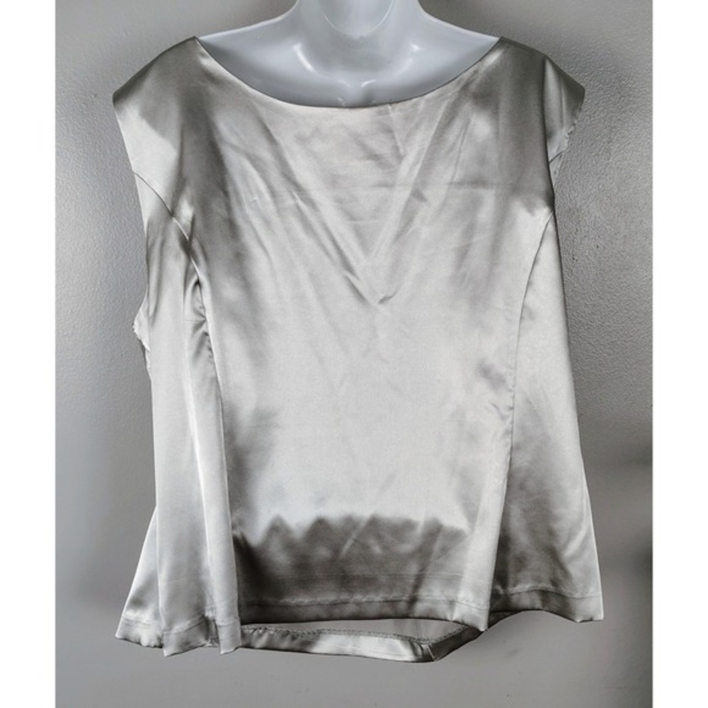 Black Silver Embroidered Jacket Top Set NWT 20W wedding office church elegant - Picture 10 of 11